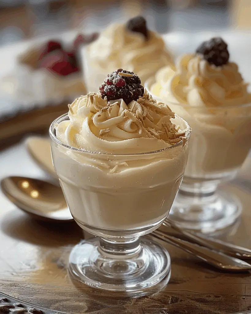 Classic French Vanilla Mousse