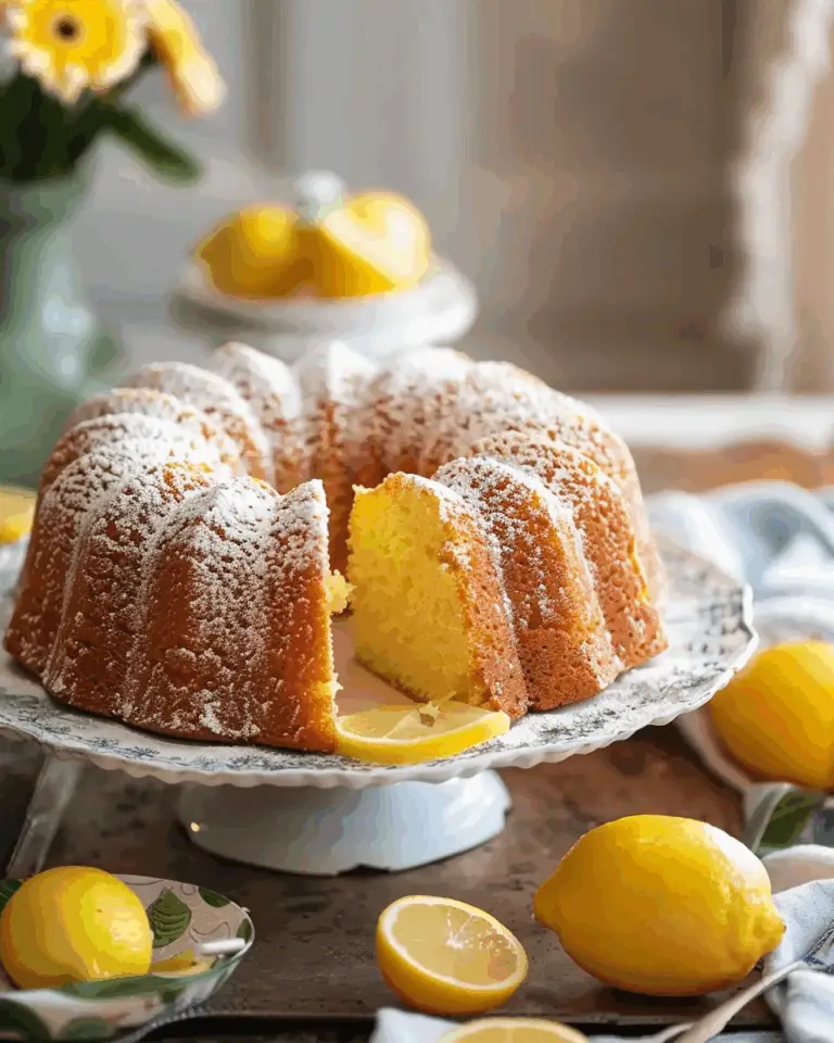 Italian Lemon Pound Cake