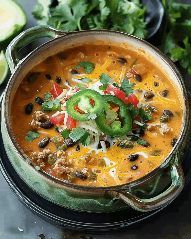 Cheesy Taco Soup