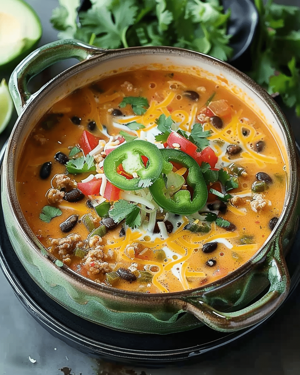 Cheesy Taco Soup