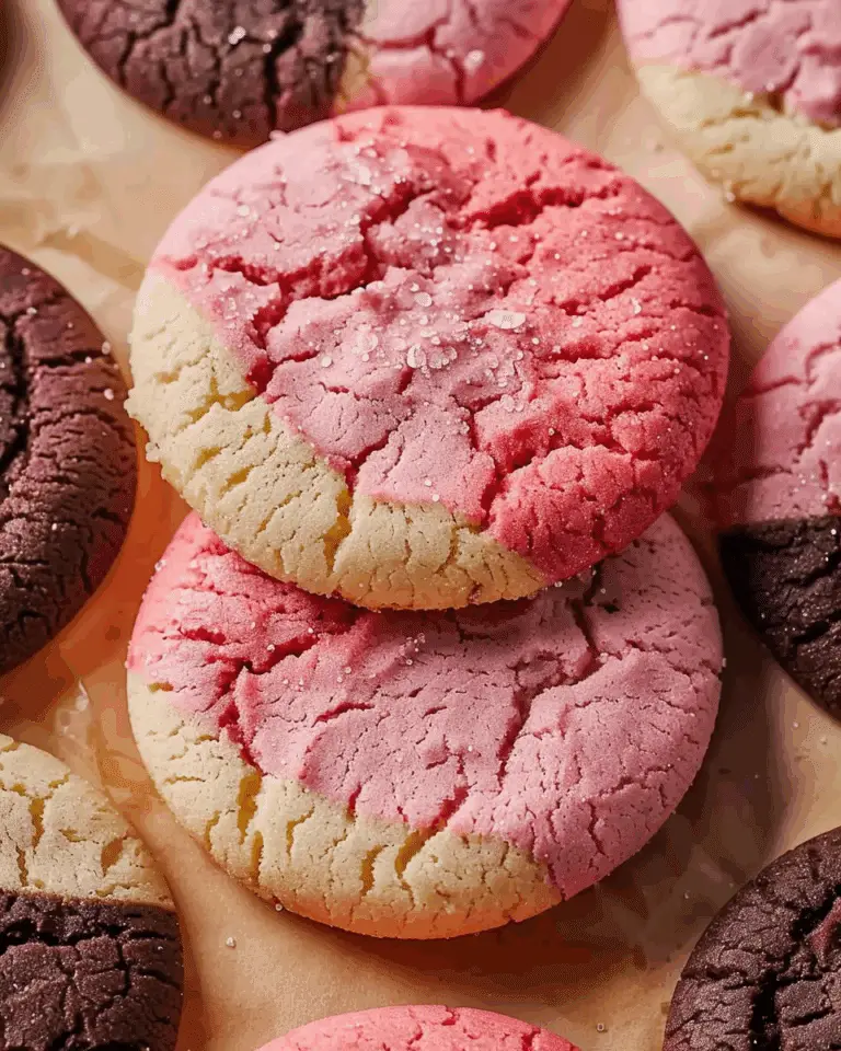 Easy Neapolitan Cookies