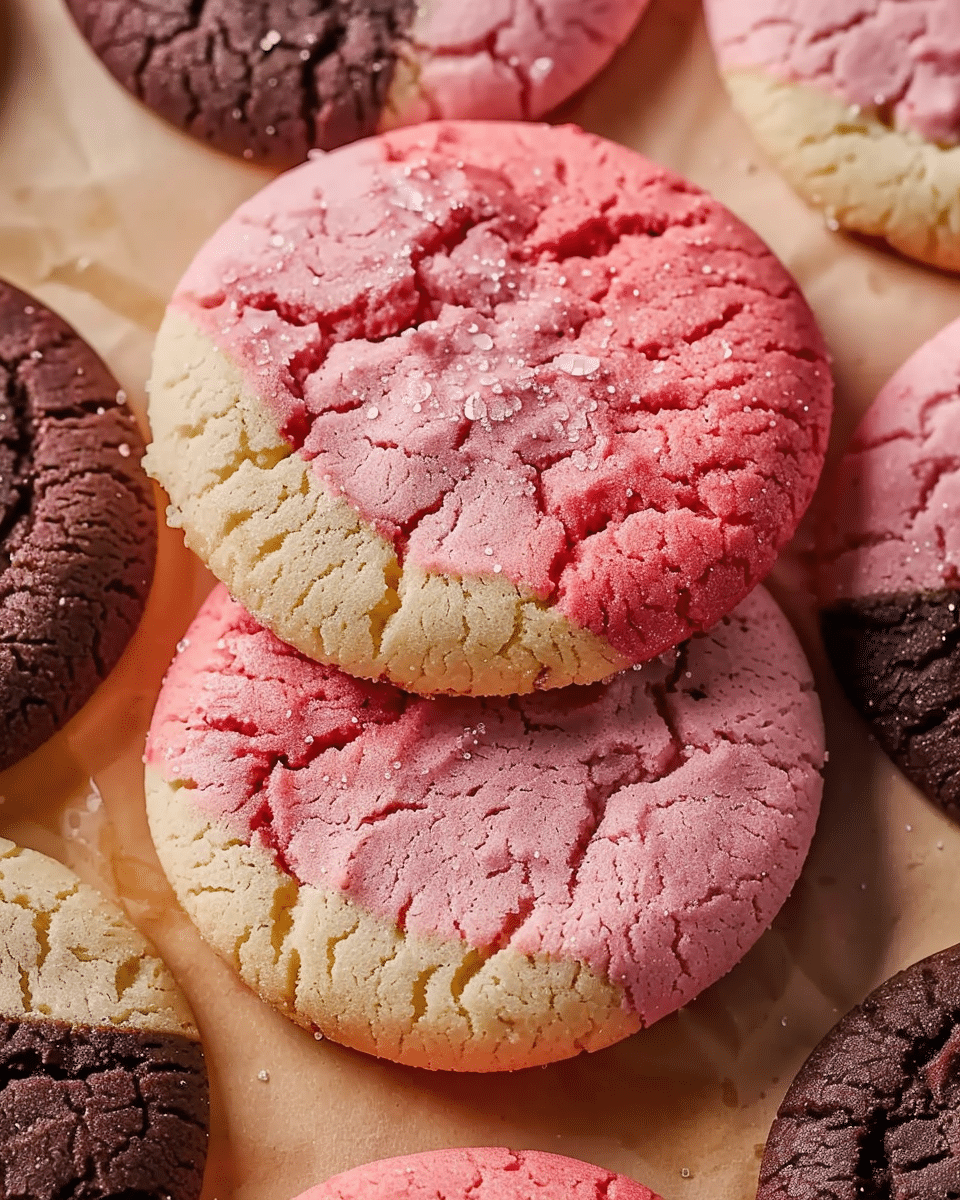 Easy Neapolitan Cookies