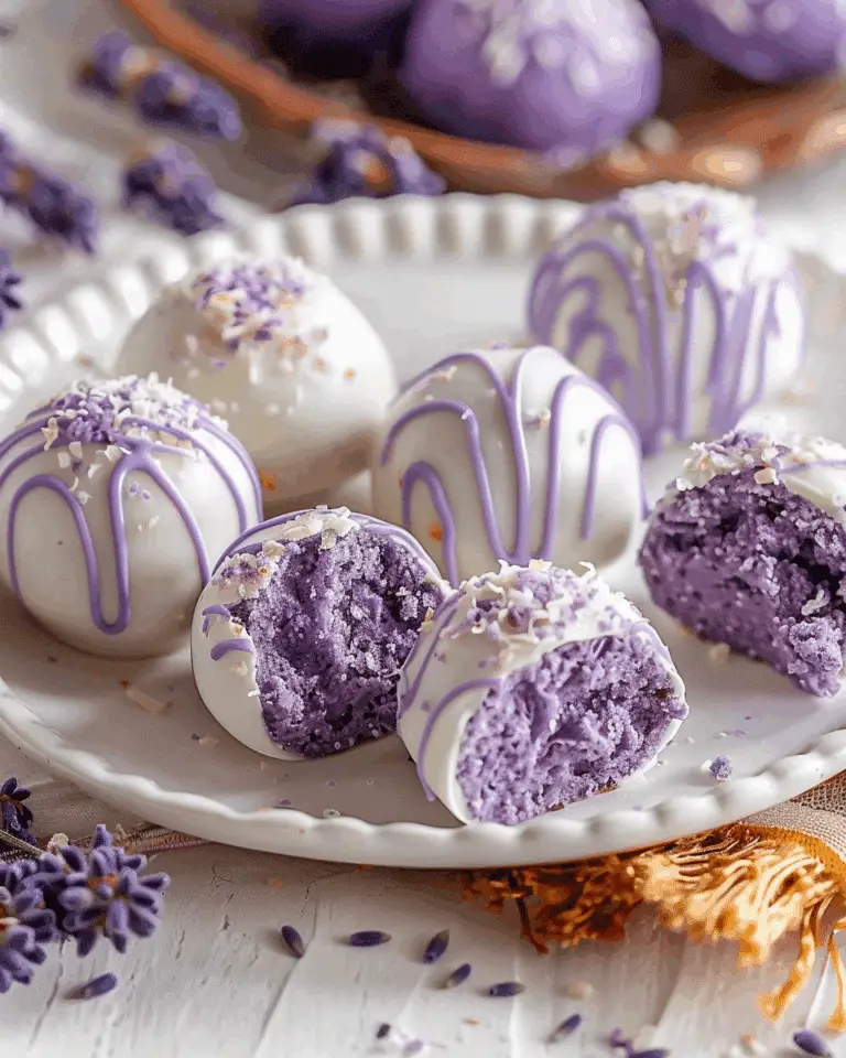 Enchanting Lavender Truffles
