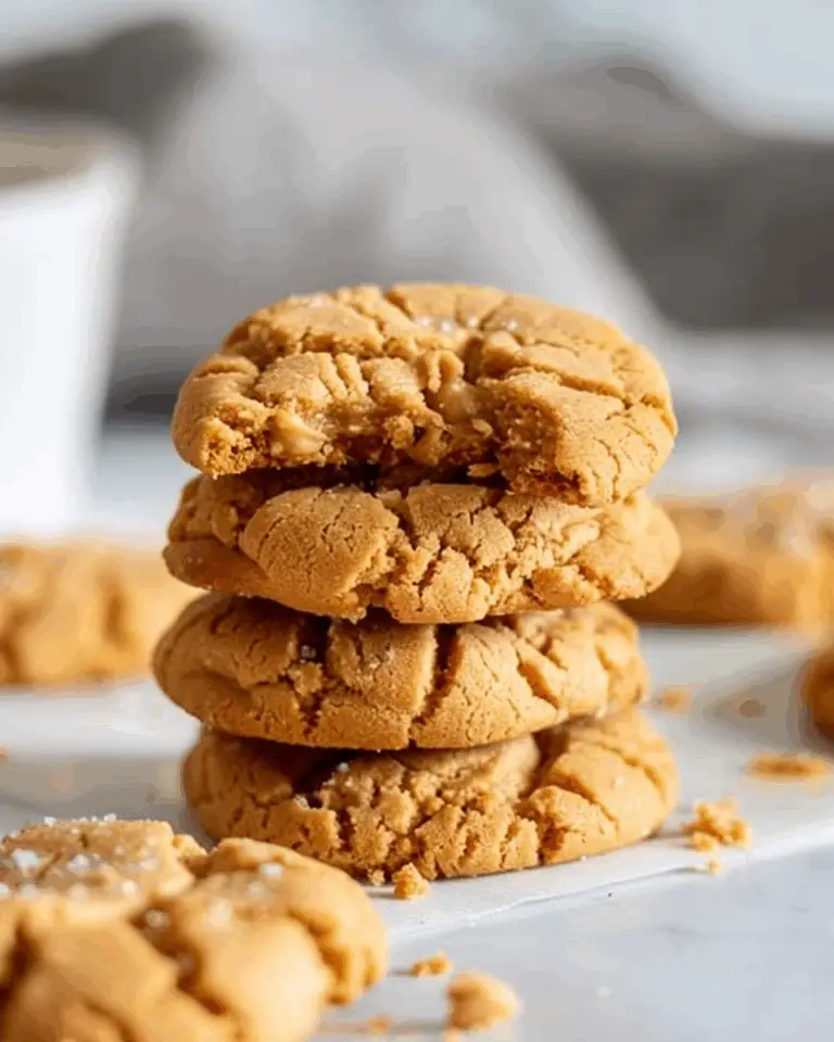 The Best Soft Peanut Butter Cookies (Without Brown Sugar)