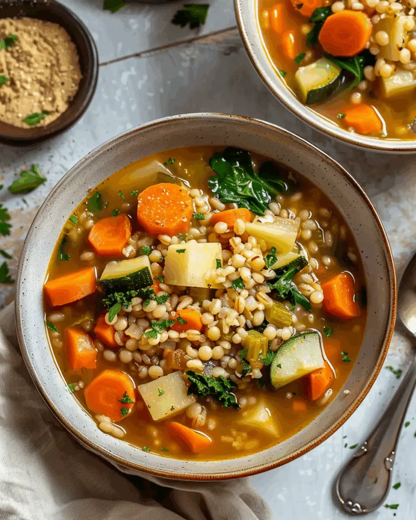 Vegetable Barley Soup