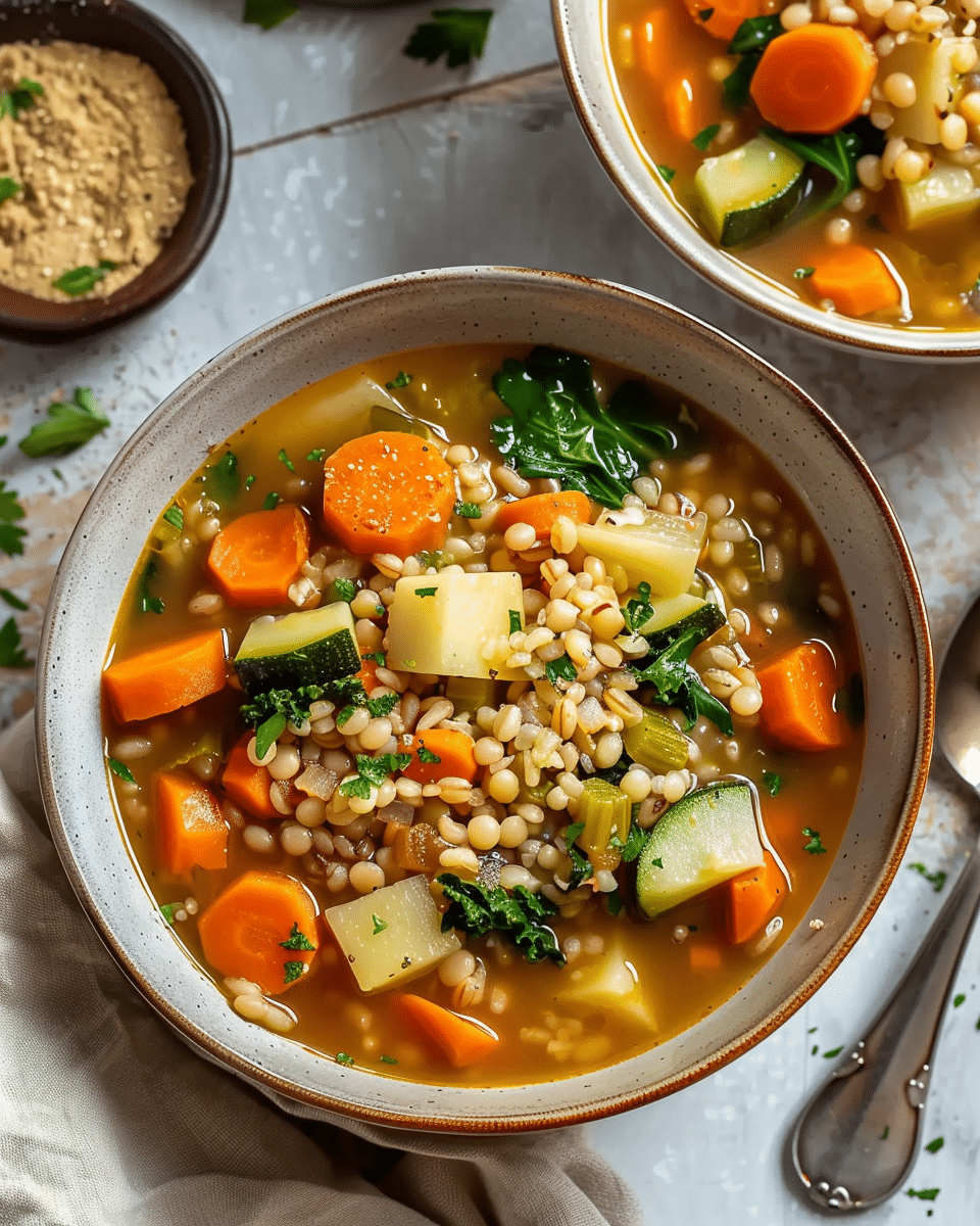 Vegetable Barley Soup
