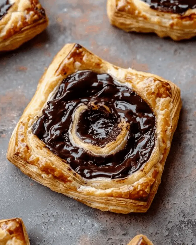Chocolate Cream Cheese Danish