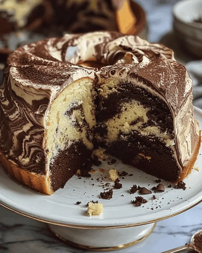 Healthy Marble Cake