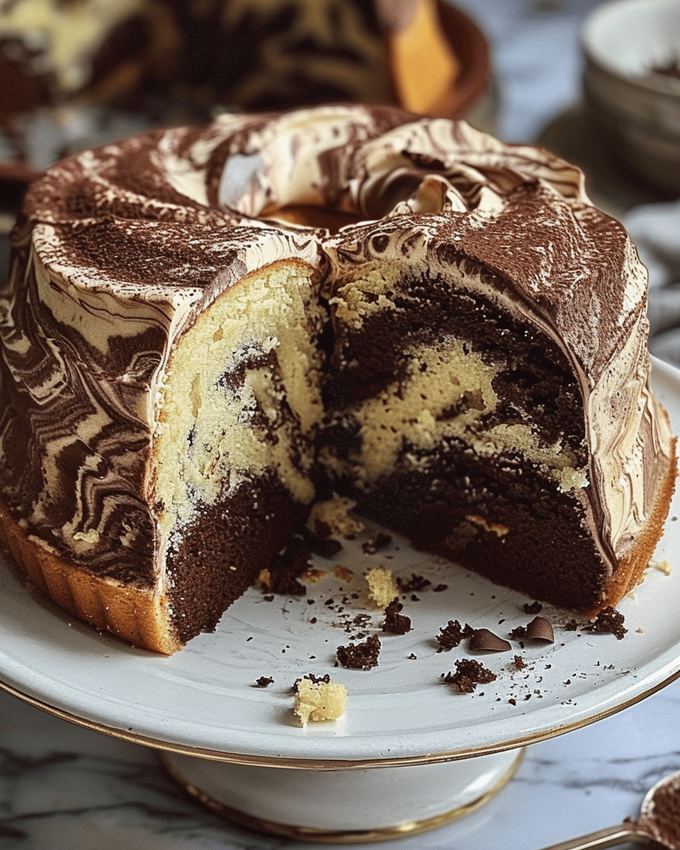 Healthy Marble Cake