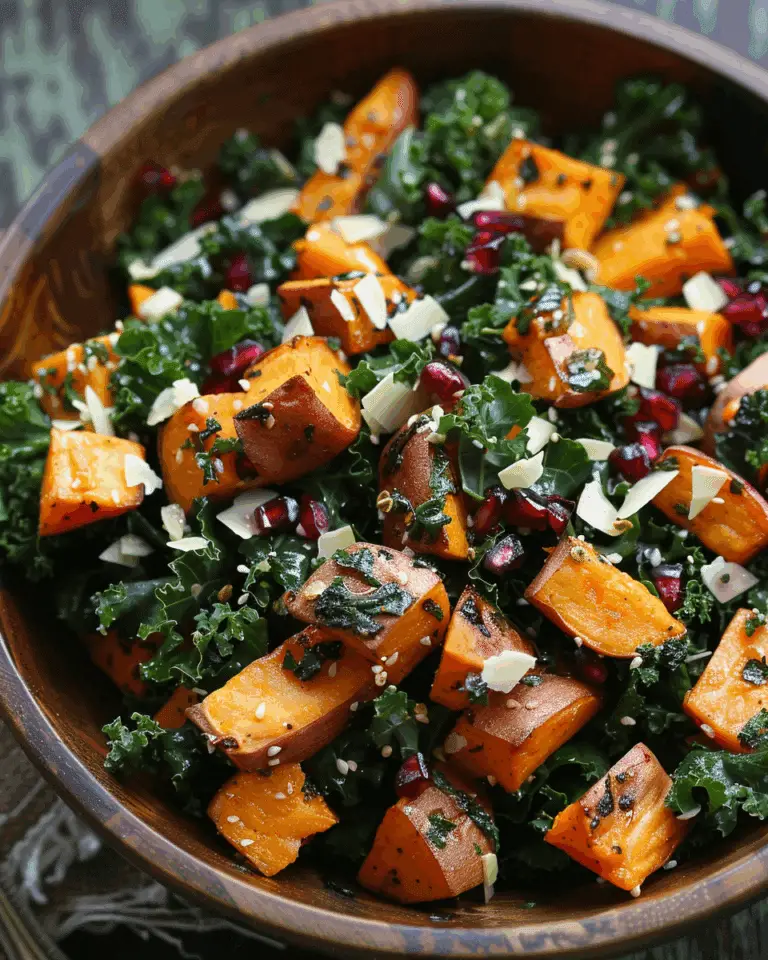 Sweet Potato Kale Power Salad