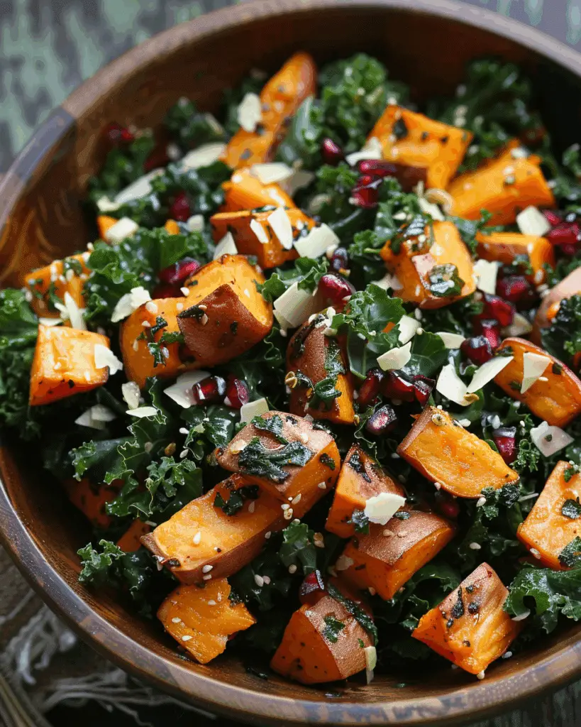 Sweet Potato Kale Power Salad