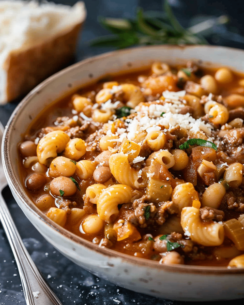 Authentic Italian Pasta e Fagioli