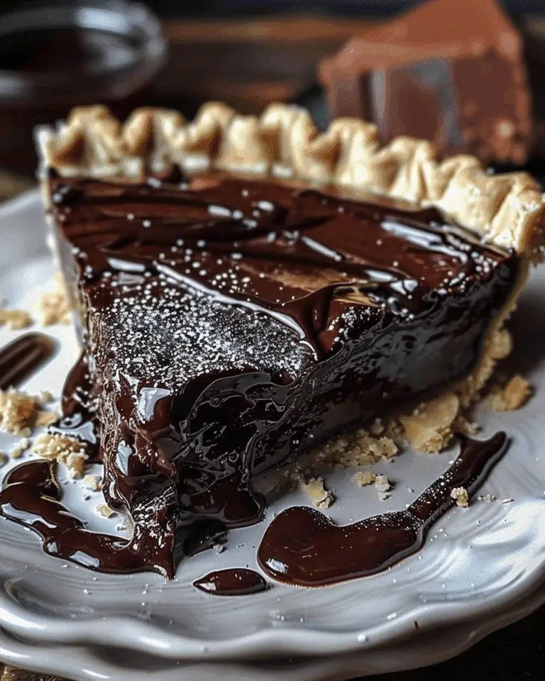 Hot Fudge Pie