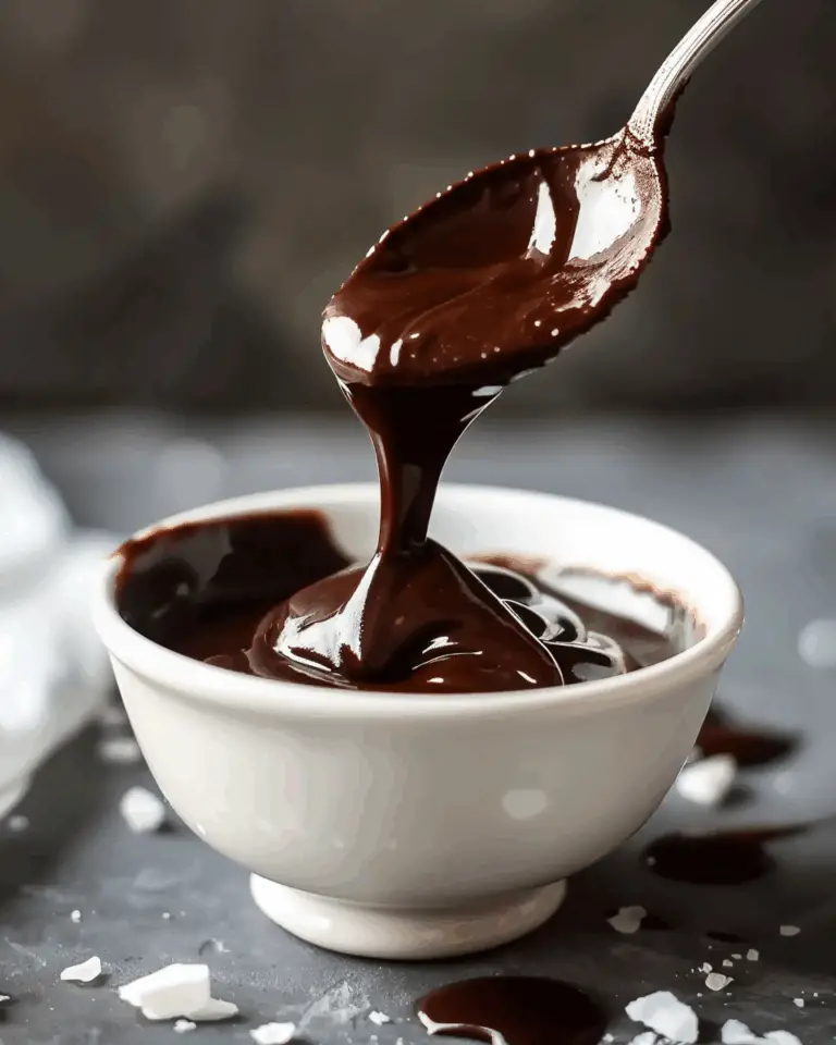 Decadent Hot Fudge Sauce