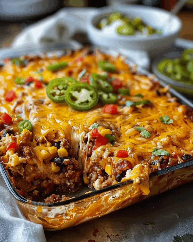 Easy Taco Casserole Bake