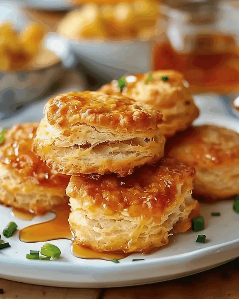 Hot Honey Chicken Biscuits