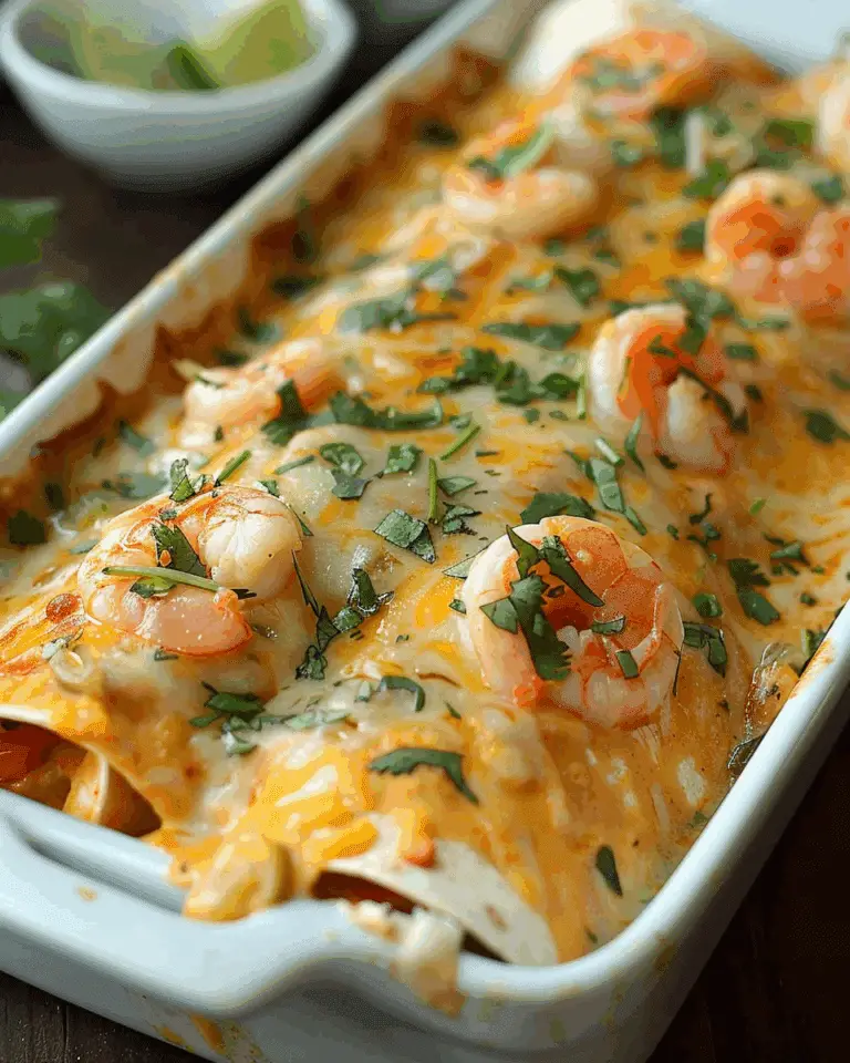 Shrimp Enchiladas