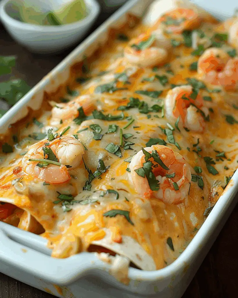 Shrimp Enchiladas