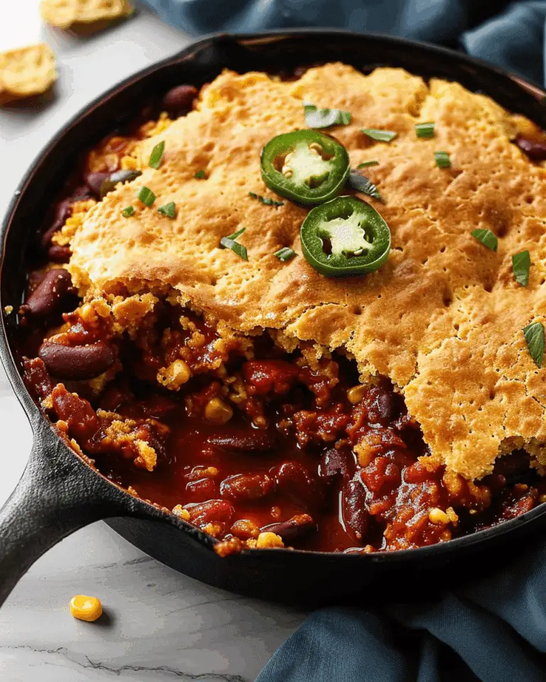 Cornbread Chili Casserole