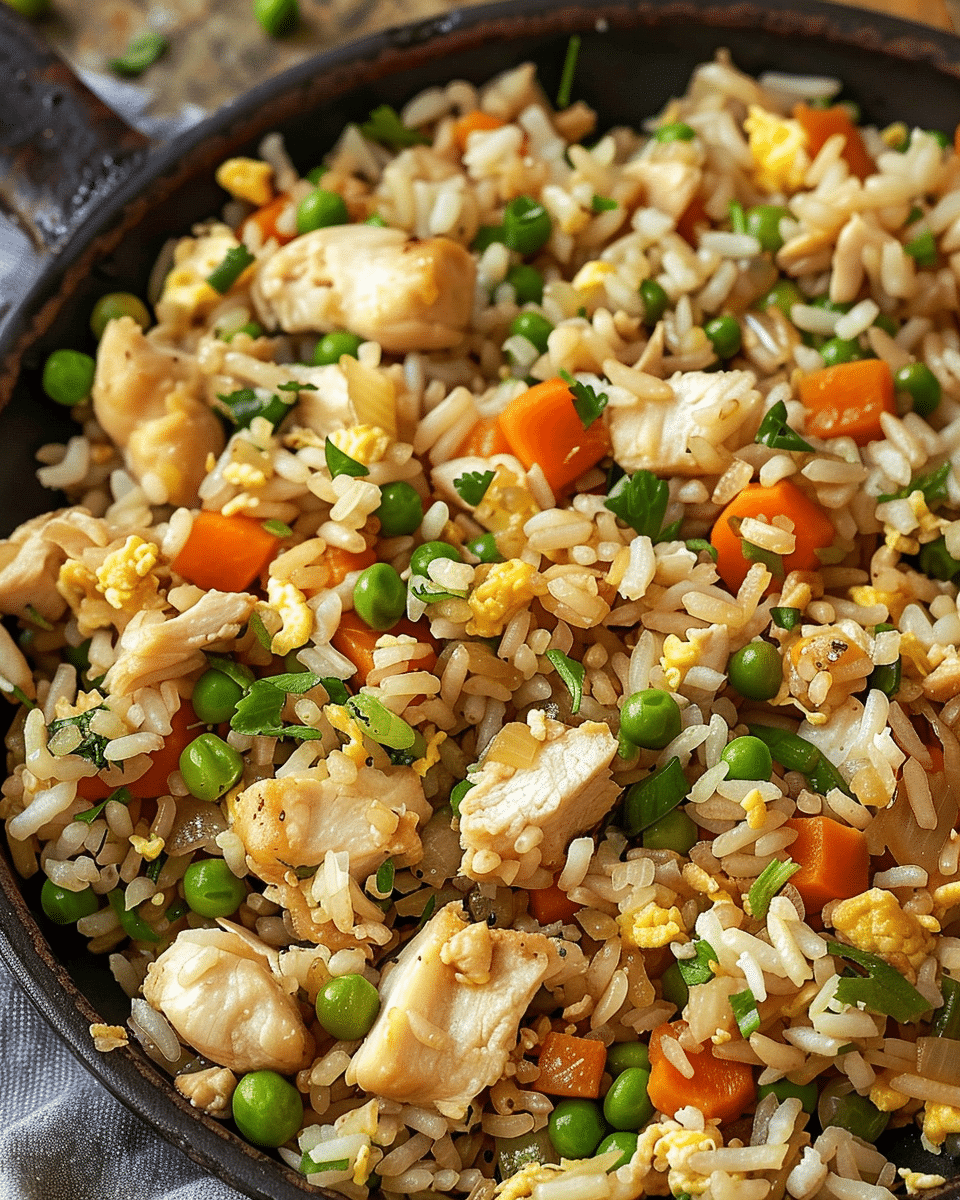 Easy Chicken Fried Rice