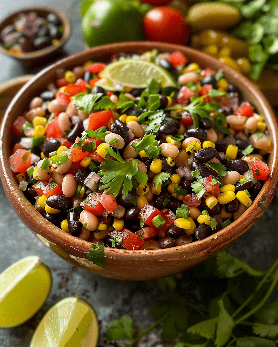 Homemade Cowboy Caviar Dip