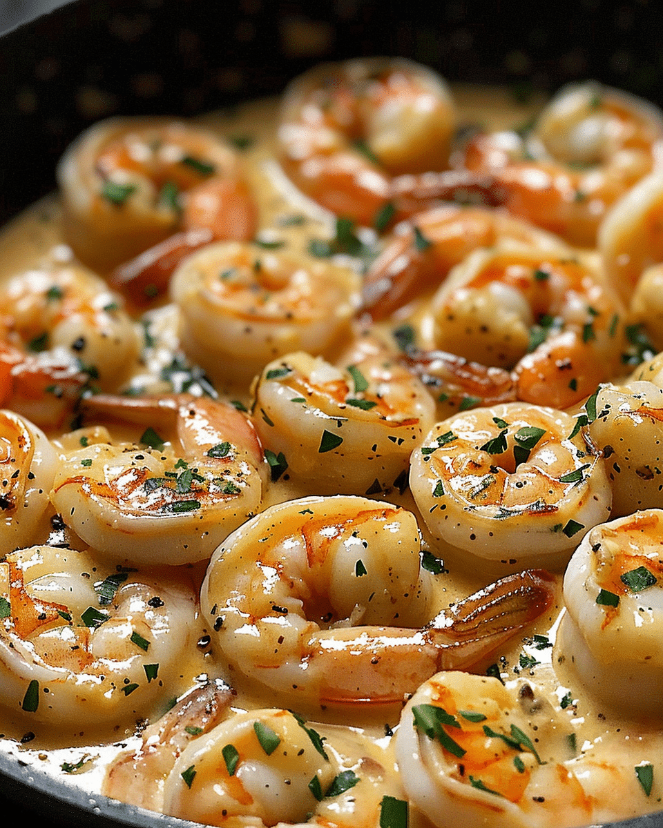 Creamy Garlic Shrimp