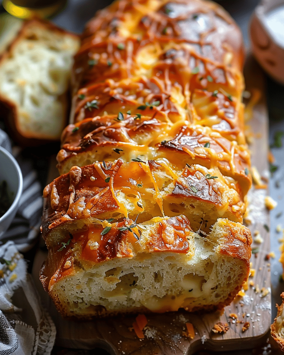 Easy Cheddar Cheese Bread