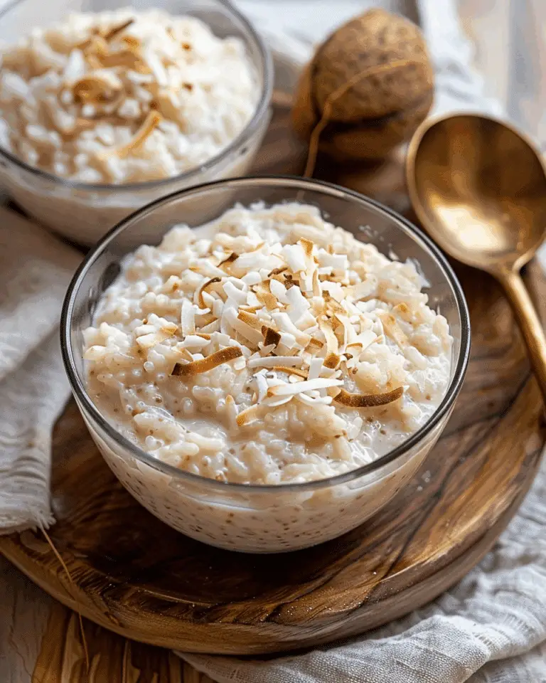 Coconut Rice Pudding
