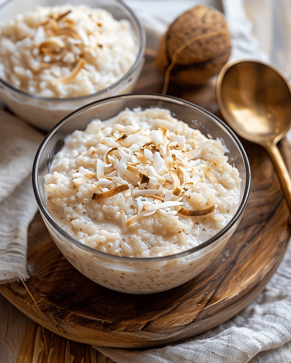 Coconut Rice Pudding