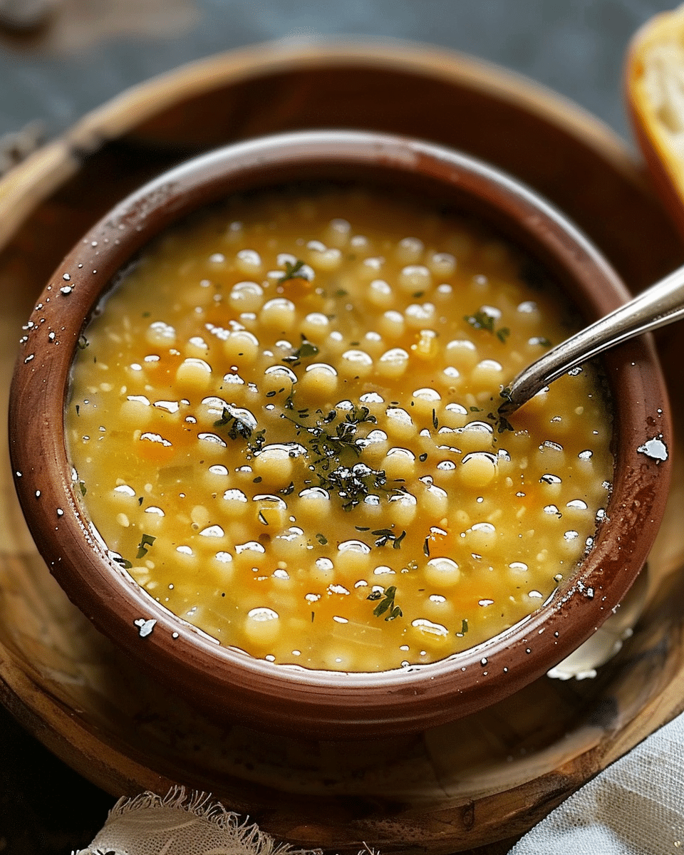 Italian Penicillin Pastina Soup