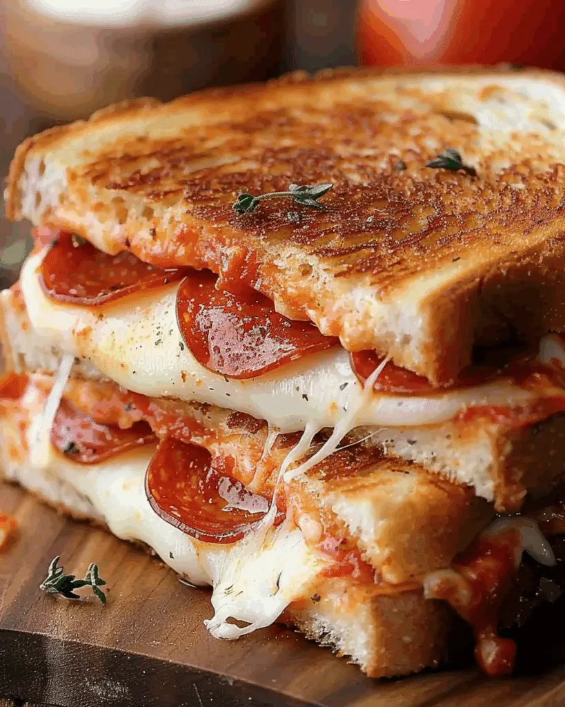 Pepperoni Pizza Grilled Cheese