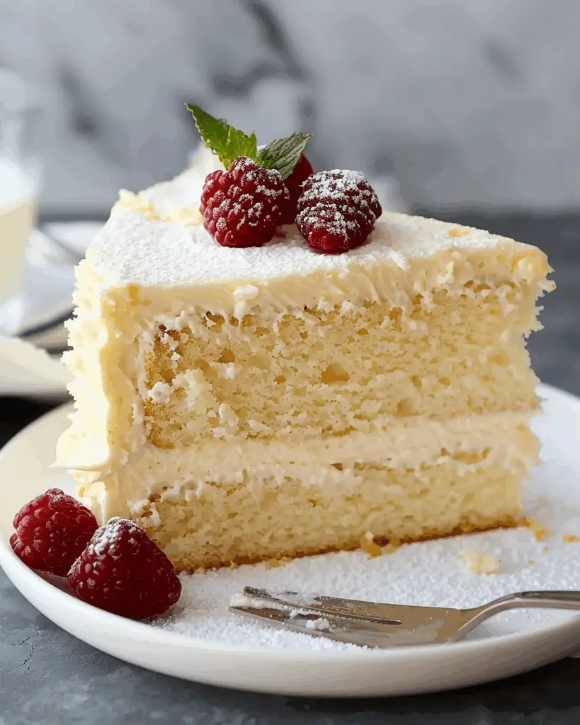 Vanilla Custard Cake