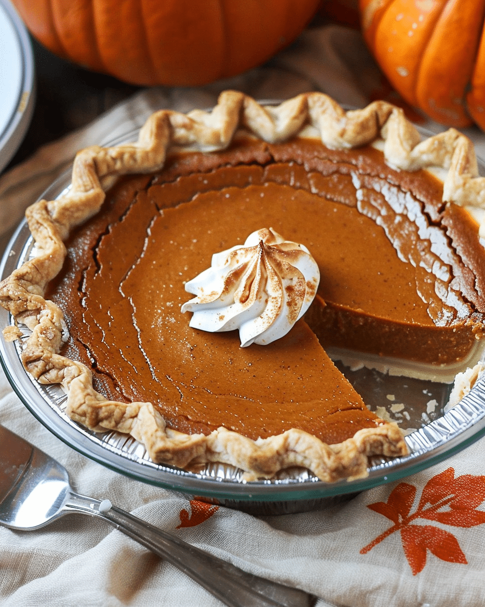 Brown Sugar Pumpkin Pie