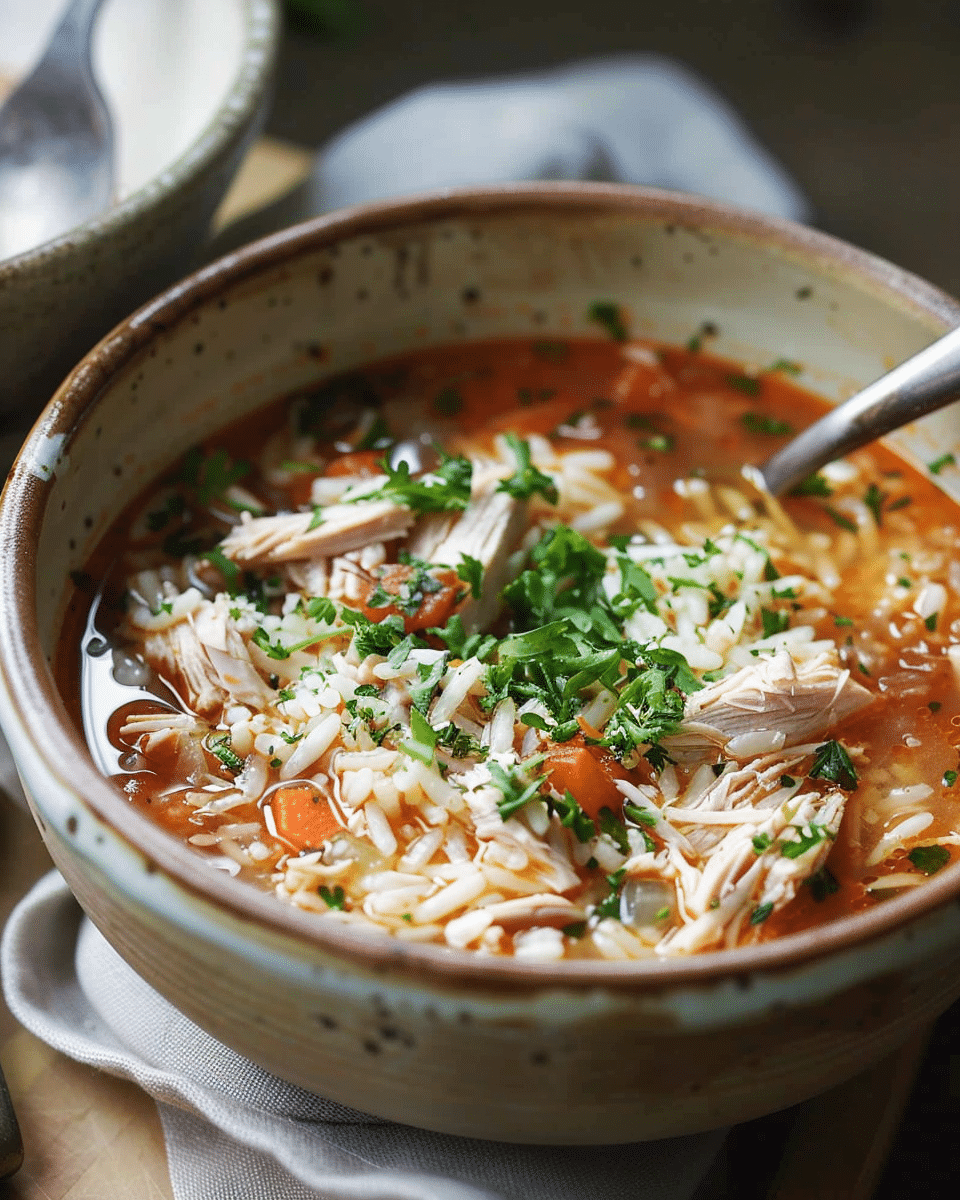 Turkey and Rice Soup