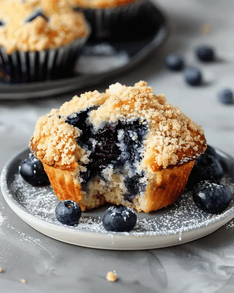 Blueberry Cream Cheese Muffins