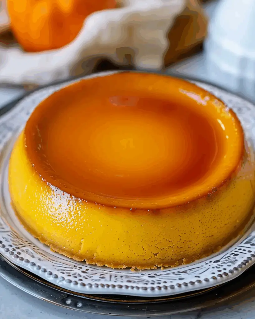 Instant Pot Kabocha Flan – A Creamy Caramel Delight