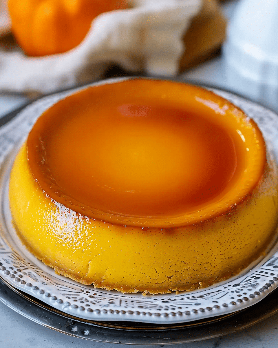 Instant Pot Kabocha Flan – A Creamy Caramel Delight