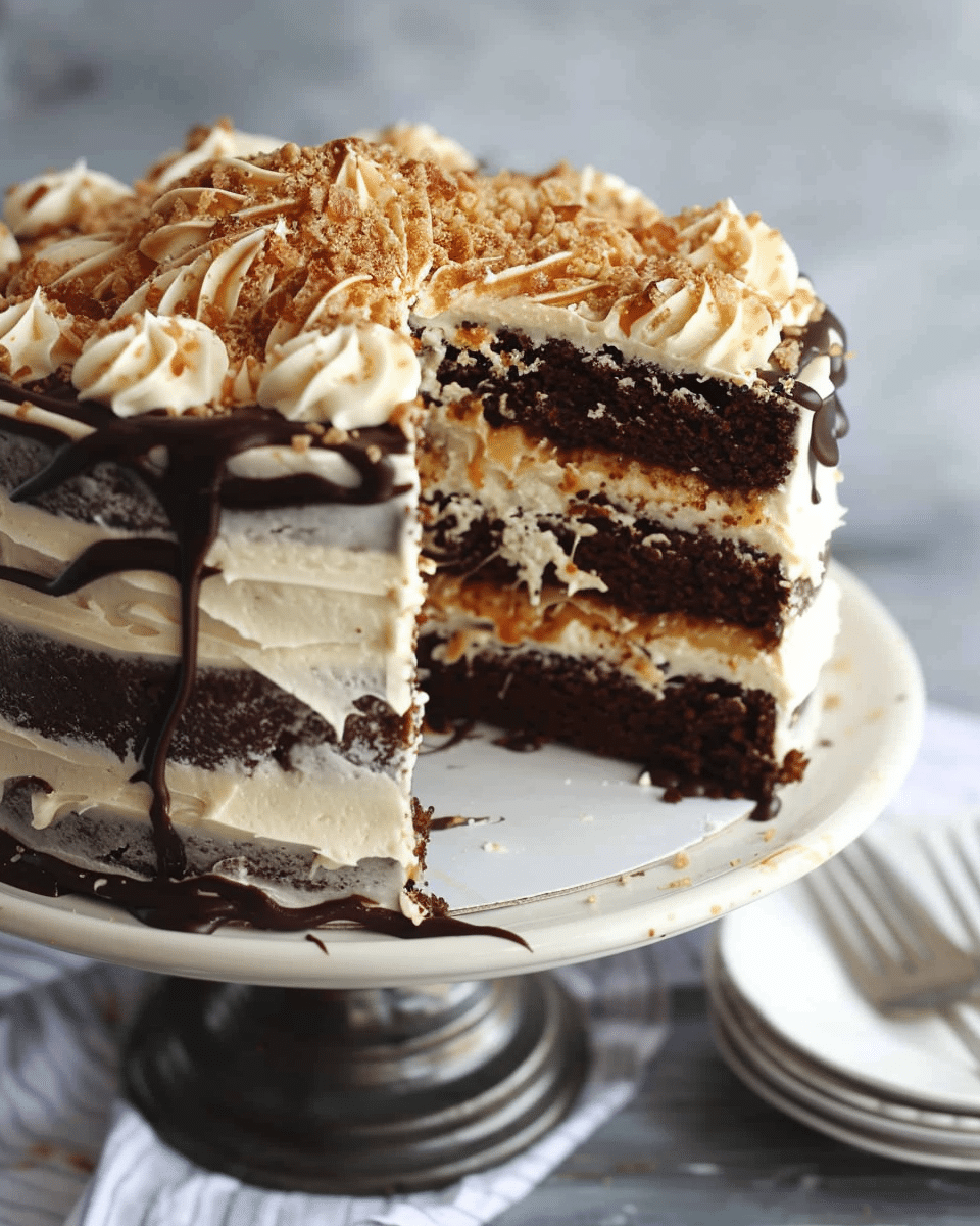 Sweet & Salty Layer Cake