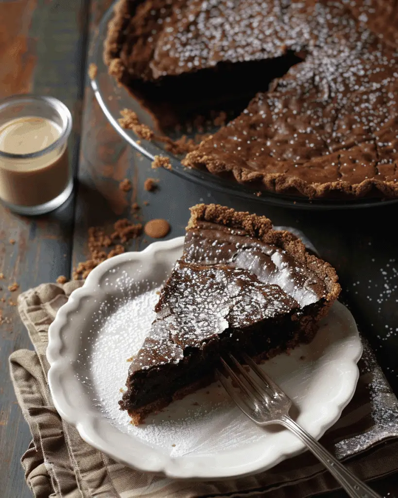Fudgy Brownie Pie