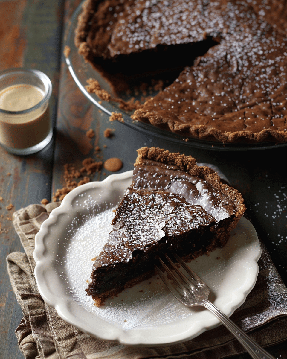 Fudgy Brownie Pie