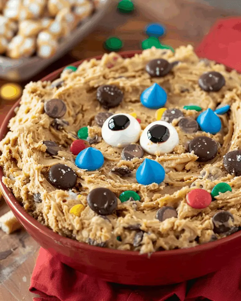 Monster Cookie Dough Dip