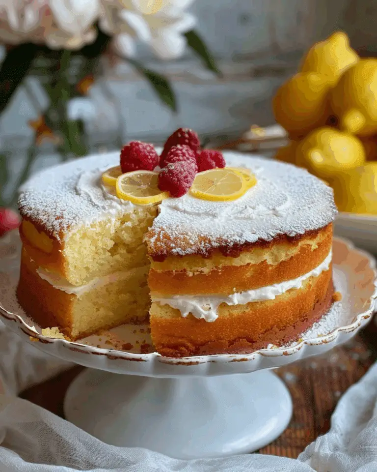 Lemon Curd Cake