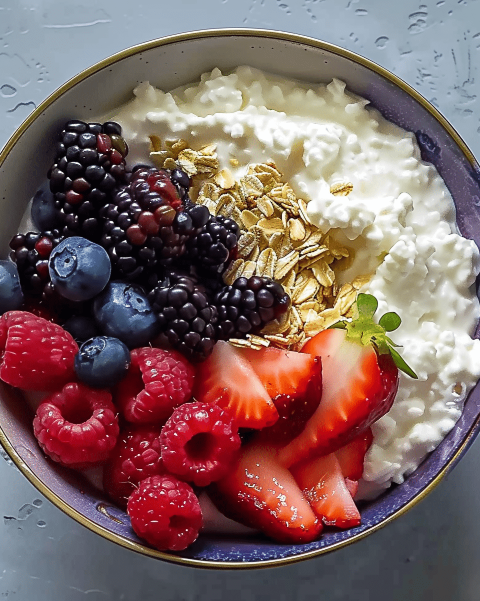 Cottage Cheese Bowl with Fruit