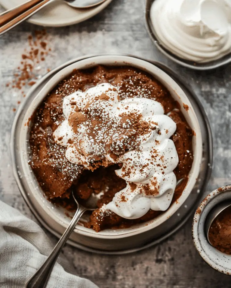 Gingerbread Pudding Cake