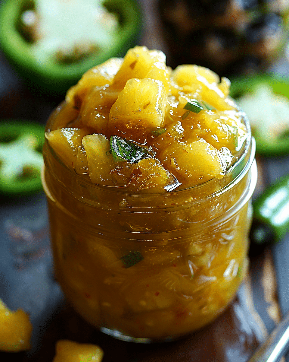 Pineapple Jalapeño Chutney