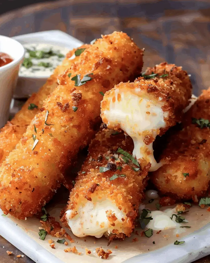 Nashville Hot Mozzarella Sticks