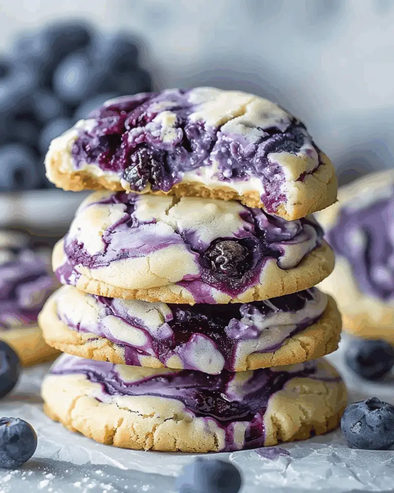Blueberry Cheesecake Cookies – Easy Dessert Recipe