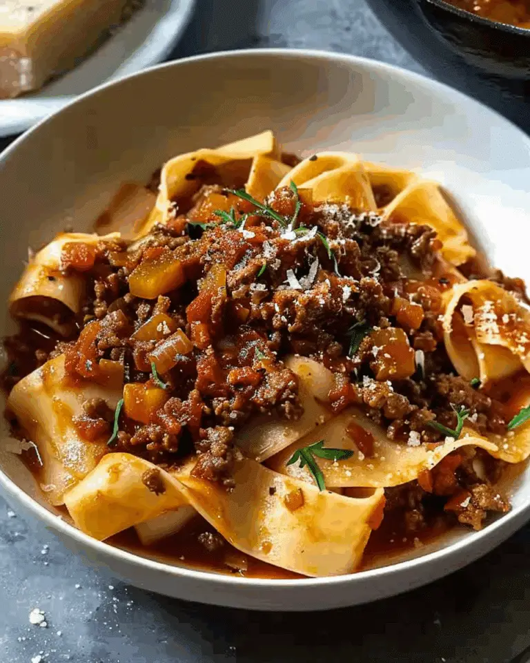 Lamb Ragu with Pappardelle