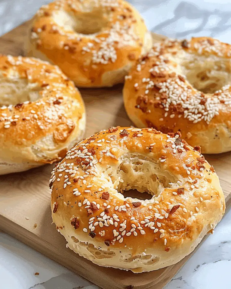 Fluffy Cottage Cheese Almond Flour Bagel