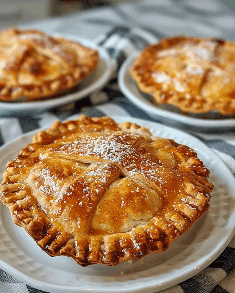 Fried Peach Apple Pies – Crispy Delight Recipe